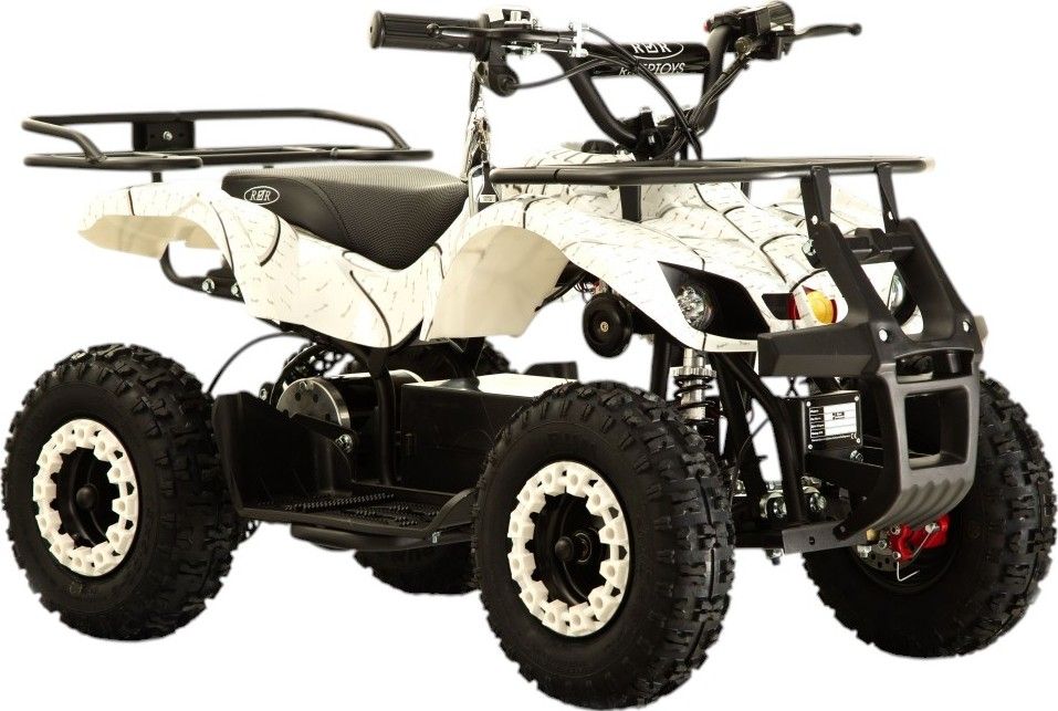 Детский электроквадроцикл RiverToys (ANRI) (белый Spider)