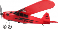 Радиоуправляемая модель Fei Xiong самолёт Piper Cub J3 для начинающих (FX803) Red