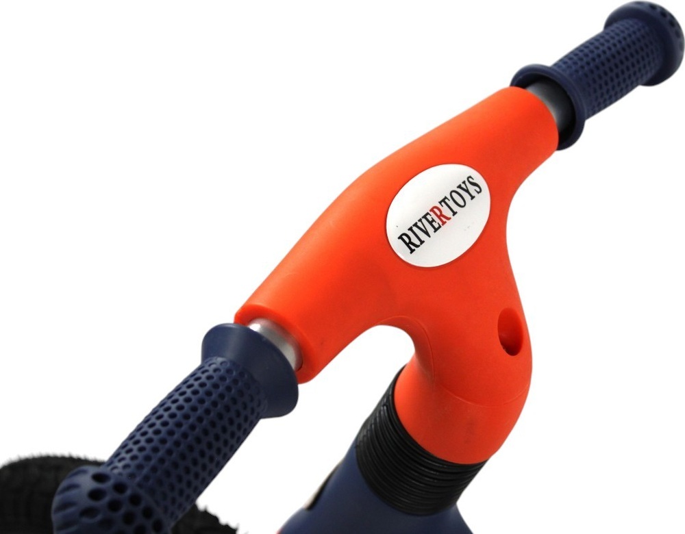 Детский беговел RiverToys (HB-001) (синий)