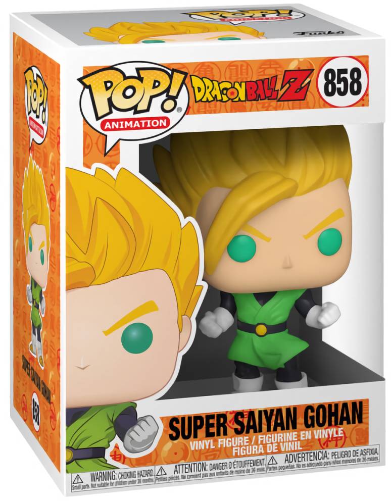 (EU) Фигурка Funko POP! Animation: Super Saiyan Gohan (858)