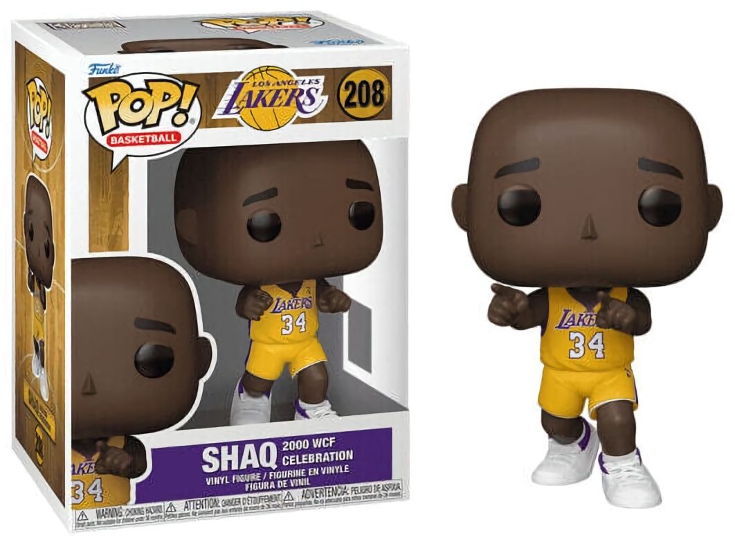 (CN) Фигурка Funko Pop! Sports: NBA - Shaquille O'Neal (Los Angeles Lakers) (208)