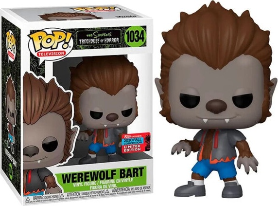 (EU) Фигурка Funko POP! Television: Werewolf Bart (1034)