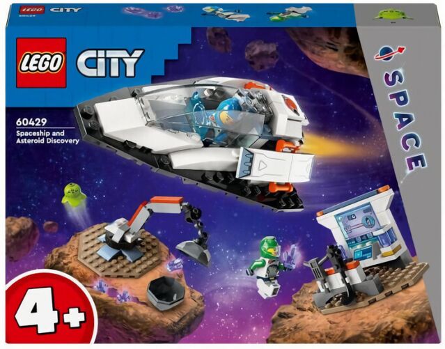 (EU) Конструктор LEGO City Открытие космического корабля и астероида (60429)