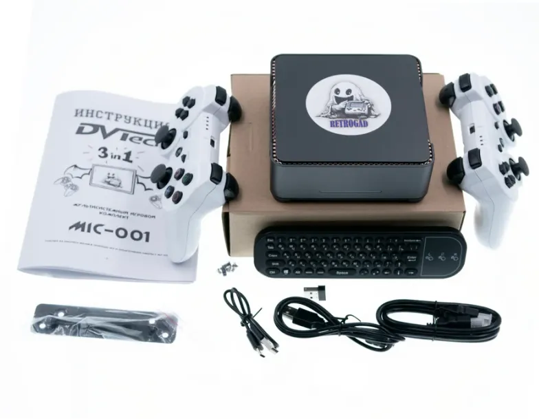 Мультисистемный игровой комплекс 3 в 1 DVTech MIC-001 W