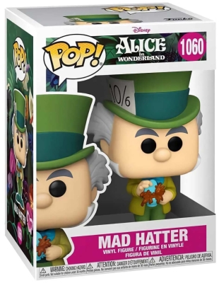 (EU) Фигурка Funko POP! Disney Alice in Wonderland: Mad Hatter (1060)