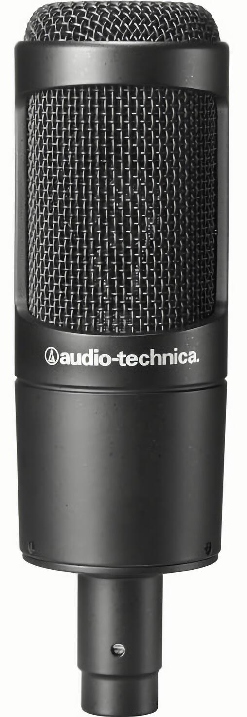(EU) Конденсаторный микрофон Audio-Technica AT2035, кардиоидный, с фильтром 80 Гц и аттенюатором 10 дБ