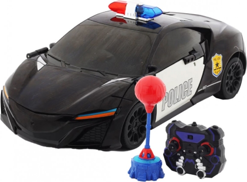 Радиоуправляемый робот JiaQi трансформер-боксер спортивная машина (TT688-S)