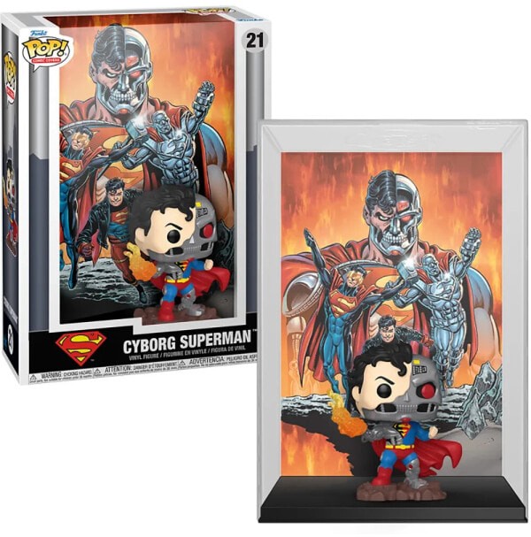 (EU) Фигурка Funko POP! Comic Covers DC: Cyborg Superman (21)