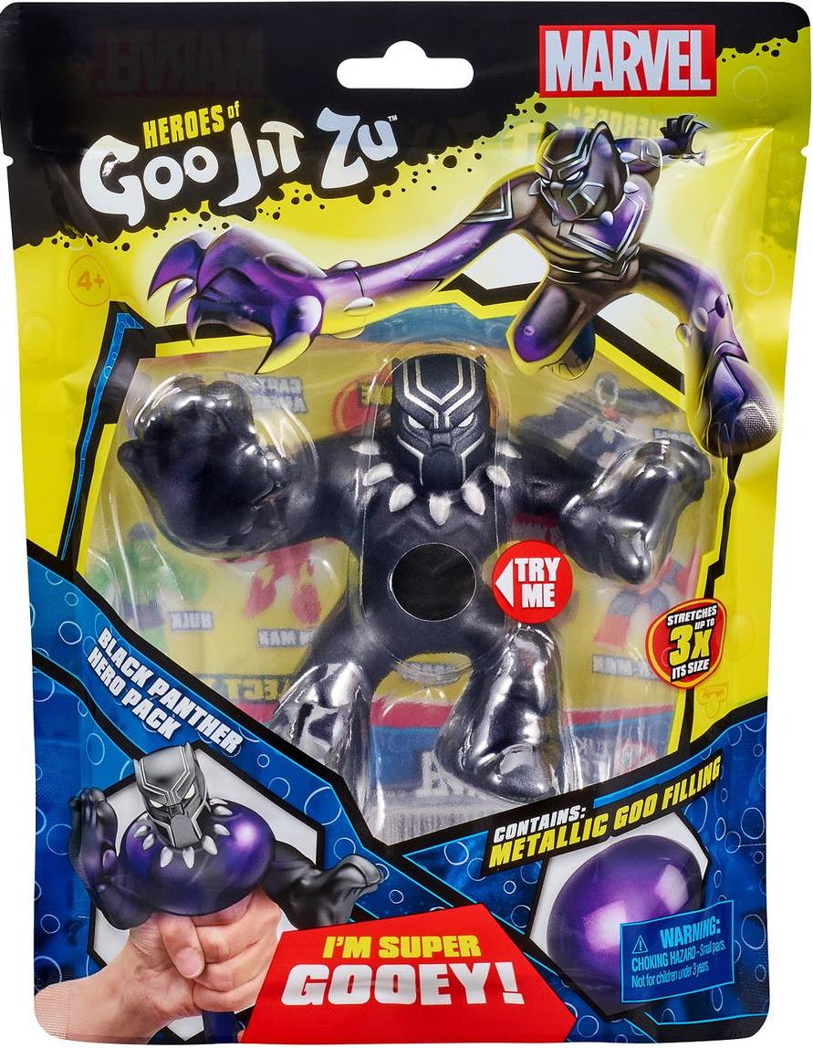 Тянущаяся игрушка Гуджитсу Черная Пантера Марвел