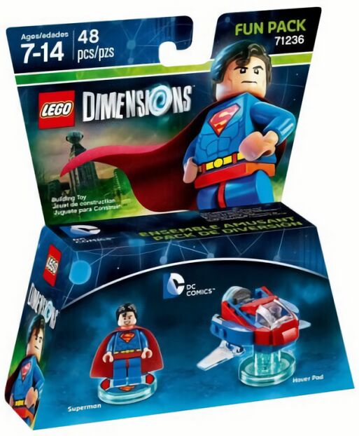 (EU) Конструктор LEGO DC Супермен (71236)