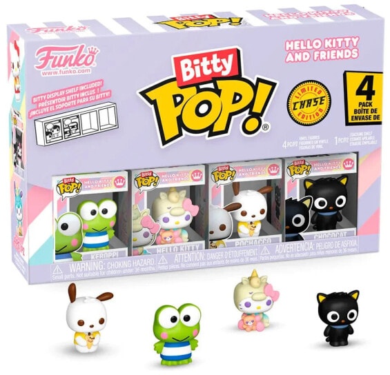 

(EU) Фигурка Funko Bitty POP! Bitty Hello Kitty and Friends: Keroppi, Hello Kitty (Unicorn), Pochacco Mystery Chase (85714)