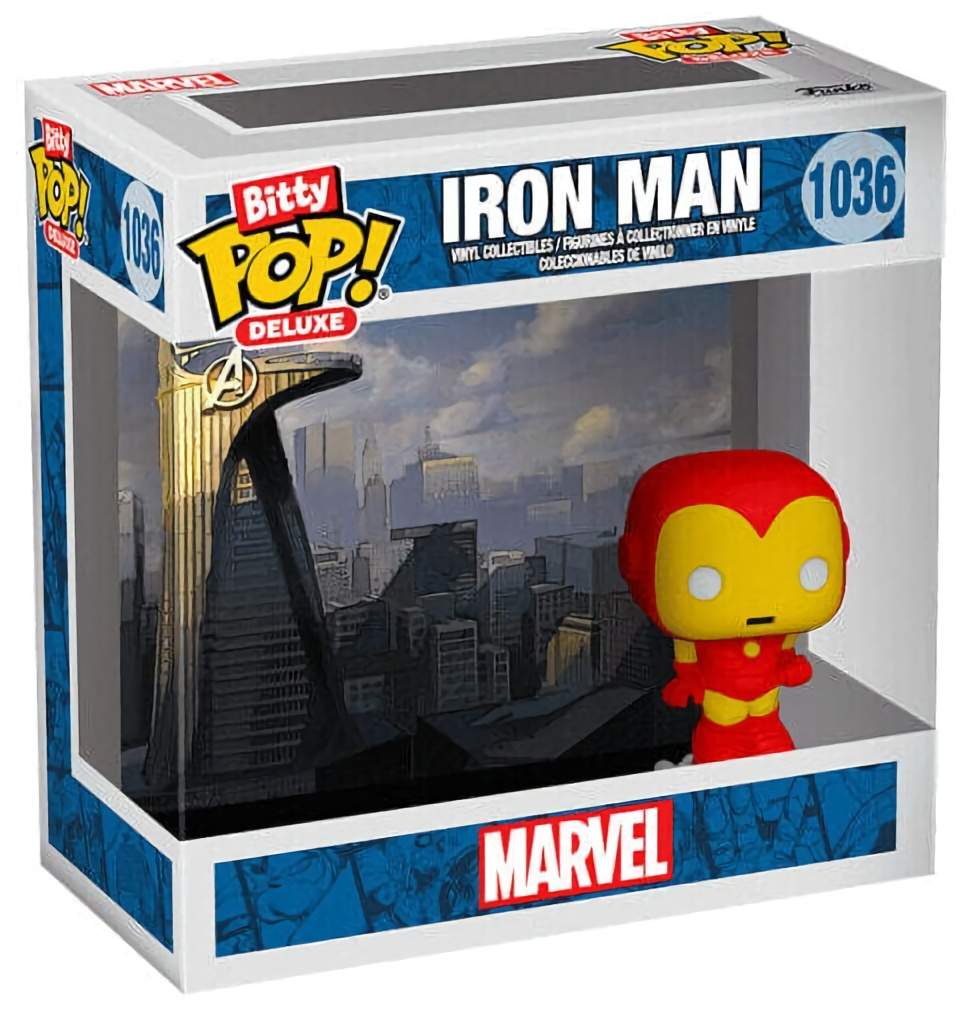 (CN) Фигурка Funko Bitty Pop! Deluxe: Marvel - Iron Man (1036)