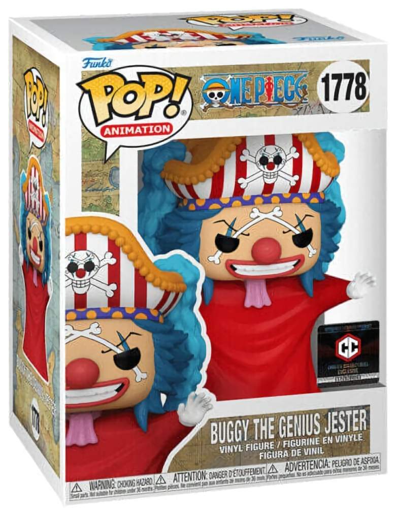 (CN) Фигурка Funko Pop! Animation: One Piece - Buggy the Genius Jester (1778)