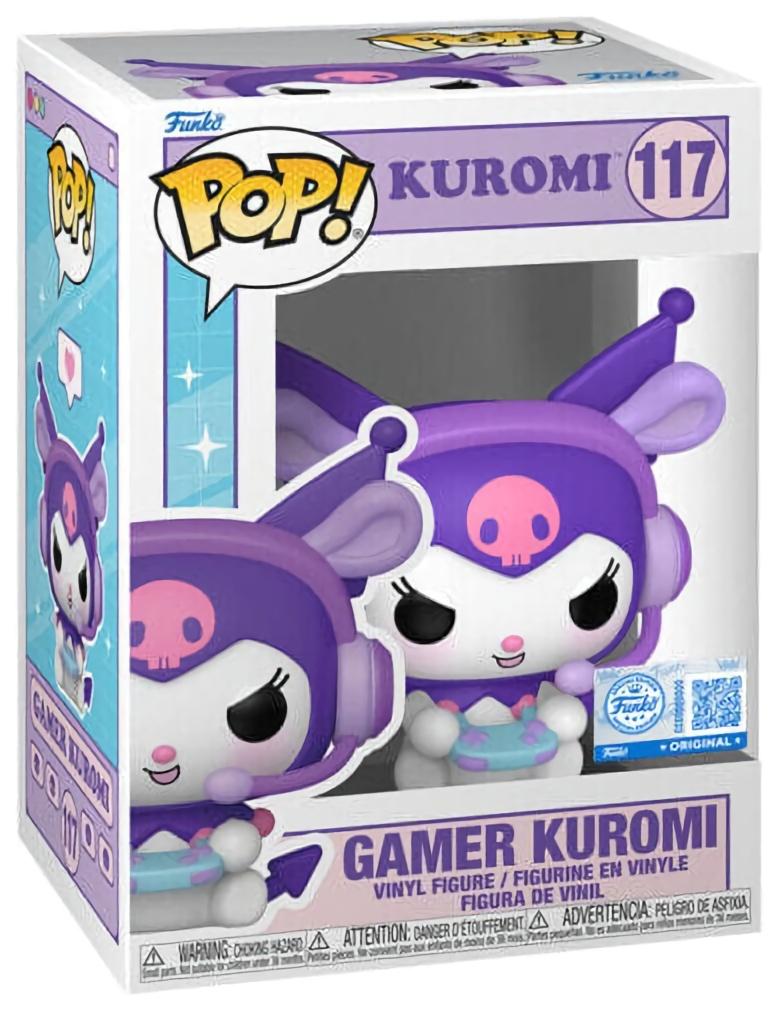 (CN) Фигурка Funko Pop! Sanrio: Gamer Kuromi (117)