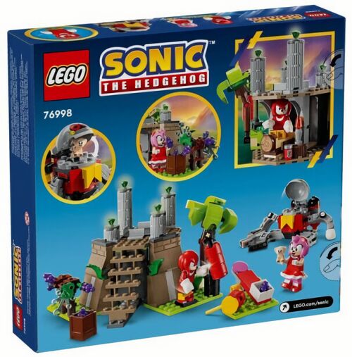 (EU) Конструктор LEGO Sonic Наклз и Главный изумрудный храм (76998)