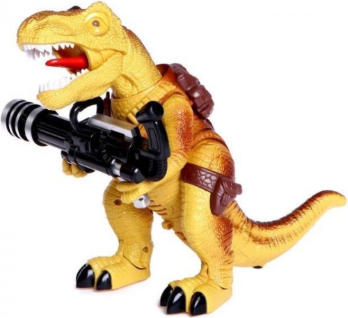 Радиоуправляемый робот Defatoys желтый динозавр Ти-Рекс (DT-6036-YELLOW)