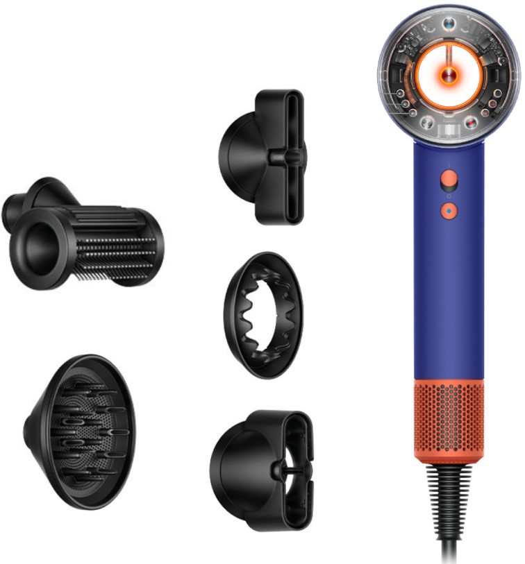 Фен Dyson Supersonic Nural HD16 (Prussian Blue/Topaz)