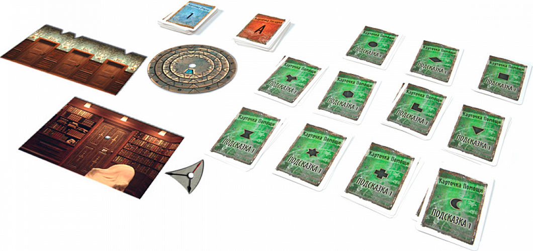 Настольная игра ZVEZDA EXIT- Квест: Зловещий особняк (ZV-8982)