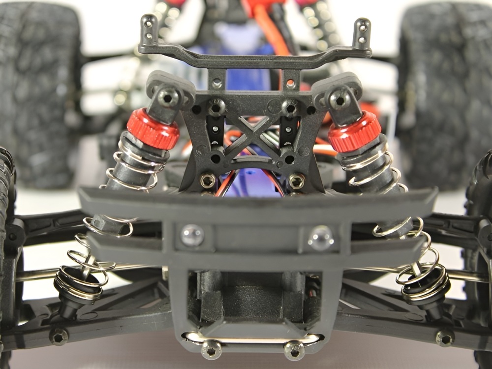 Радиоуправляемая трагги Remo Hobby S EVO-R Brushless V2.0 (синяя) 4WD 2.4G 1/16 RTR