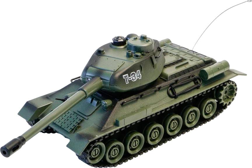 Радиоуправляемый танковый бой Zegan «Русский Т34» и «Немецкий Tiger» 1к28 ( ZEG-99824)
