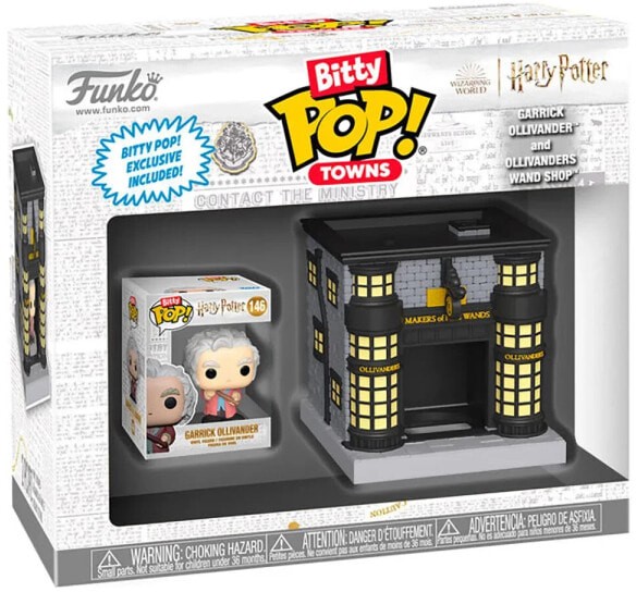 (EU) Фигурка Funko POP! Bitty Town Harry Potter: Garrick Ollivander and Ollivanders Wand Shop (83627)