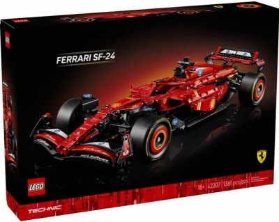 (EU) Конструктор-автомобиль LEGO Technic Formula 1 Гоночная машина Ferrari SF-24 (42207)