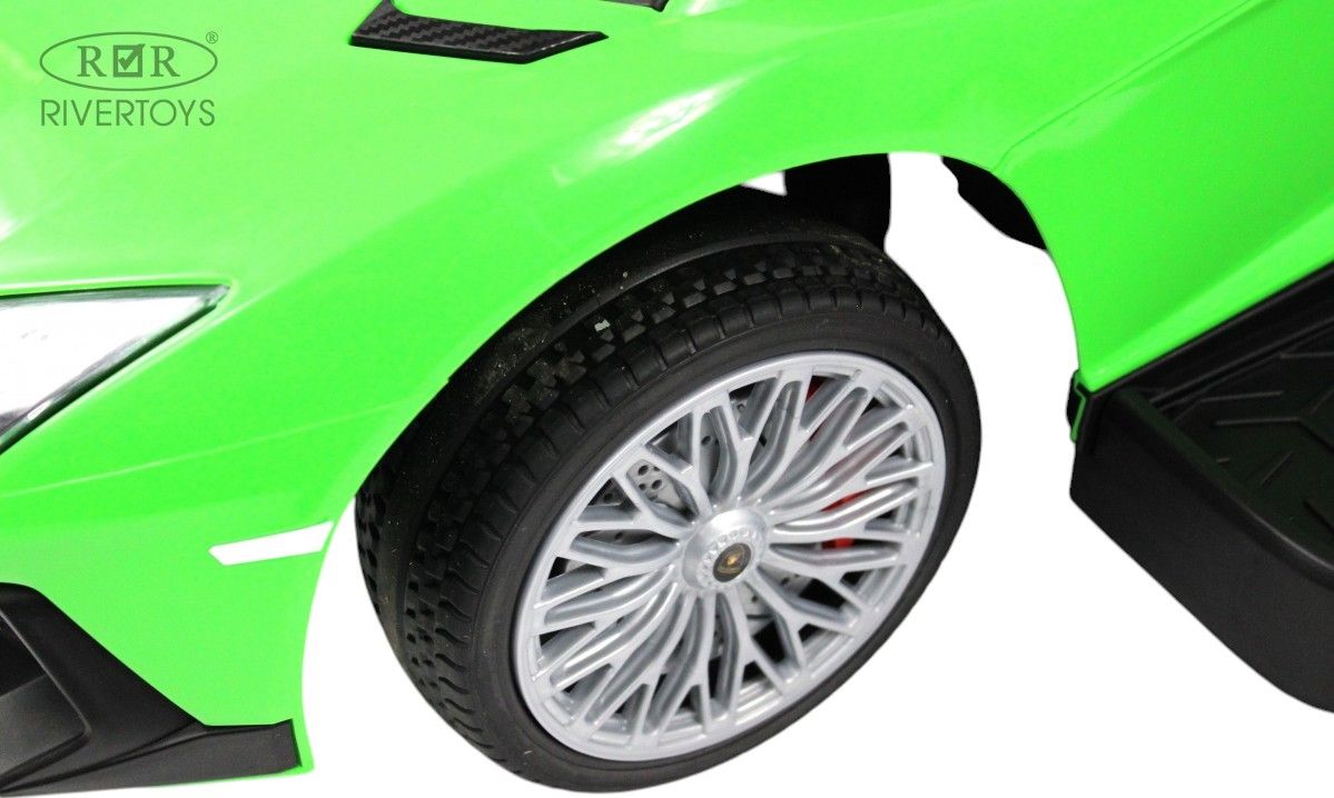 Детский толокар RiverToys (M555MM-M-GREEN) зеленый