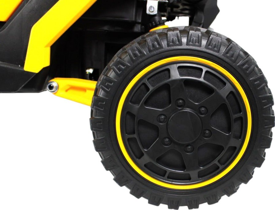 Детский электромобиль RiverToys (Z707ZZ) (желтый)