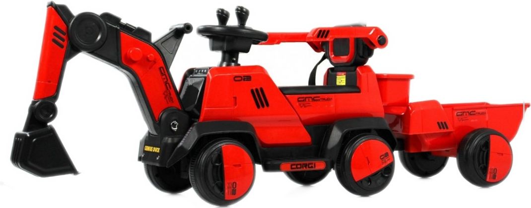 Детский электромобиль RiverToys K009AM красный