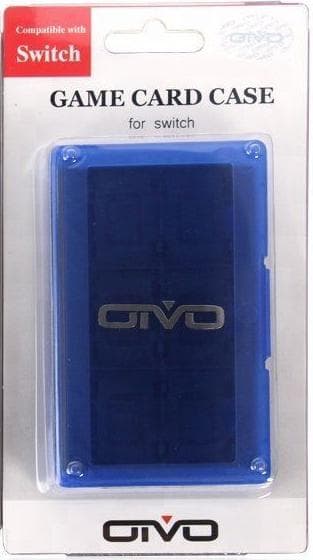 Кейс OIVO на 24 игровые карты (синий) для Nintendo Switch/ Lite (IV-SW029)