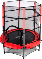 Батут DFC JUMP KIDS 55 красный, сетка (137см) 55INCH-JD-RG