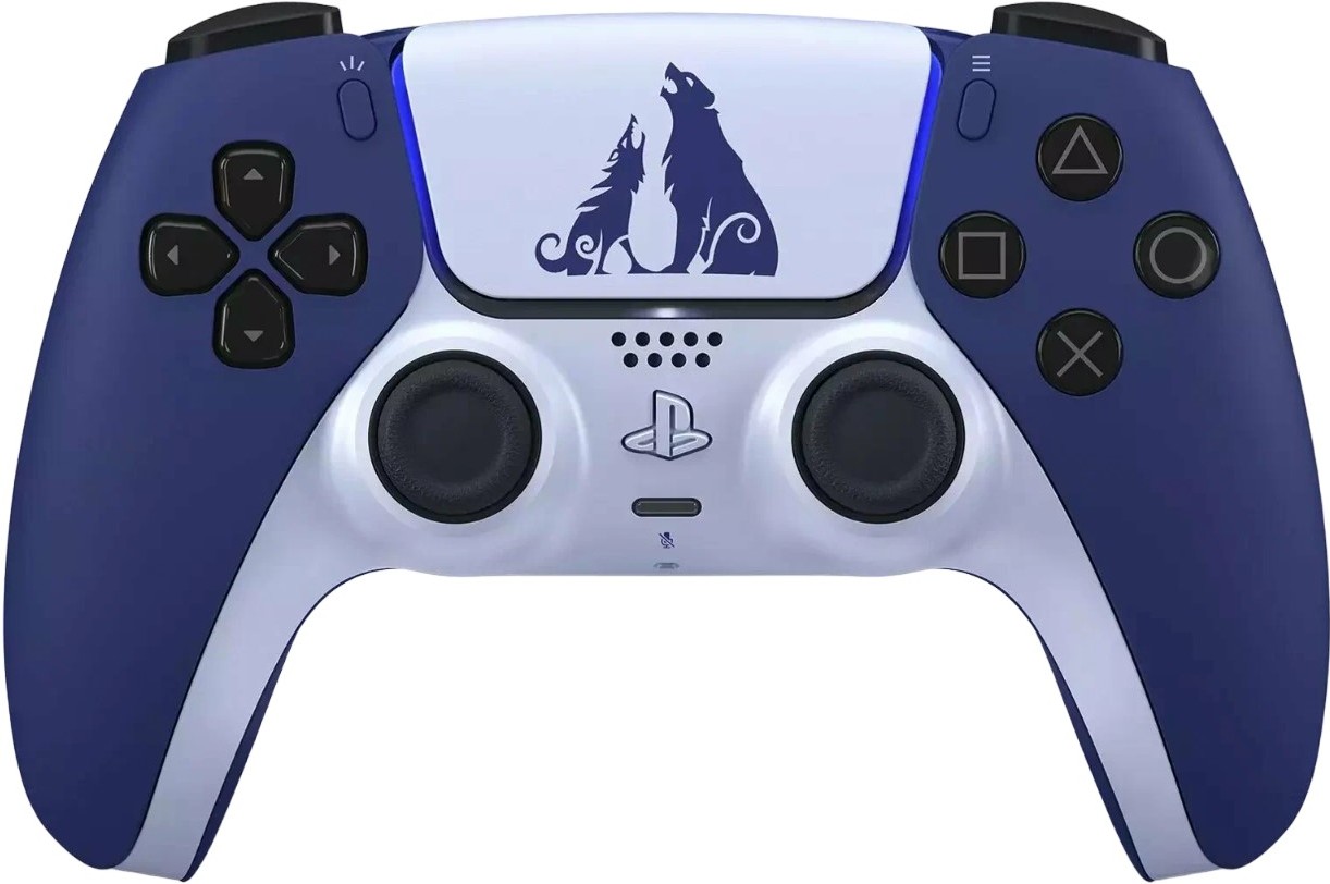 Геймпад Sony DualSense God of War Ragnarok Limited Edition + игра God of War Ragnarok (PS5) + накладки на стики