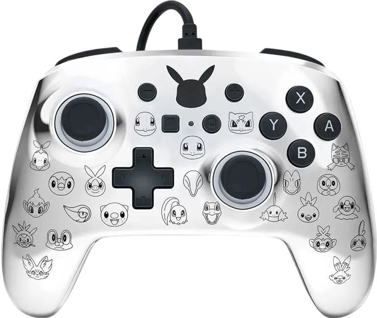 Геймпад PowerA Wireless Controller Pikachu Black and Silver