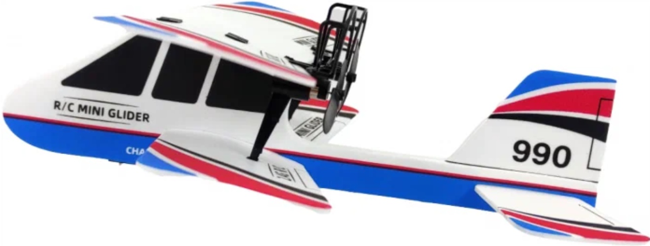 Радиоуправляемая модель CS Toys мини планер Mini Glider RTF (CS-990) Red