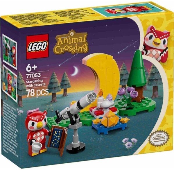(EU) Конструктор LEGO Animal Crossing Наблюдение за звездами (77053)