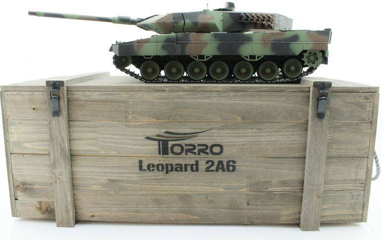 Радиоуправляемый танк Taigen 1к16 Leopard 2 A6 САМО