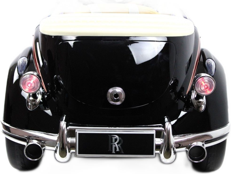 Детский электромобиль RiverToys Rolls-Royce (E444EE) черный глянец