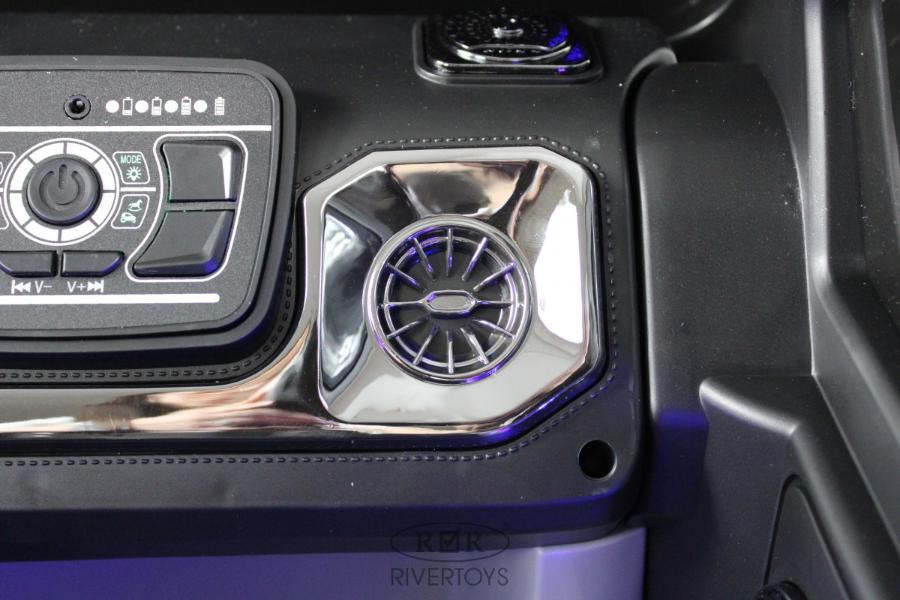 Детский электромобиль RiverToys Mercedes-AMG G63 (G111GG) 24V серый
