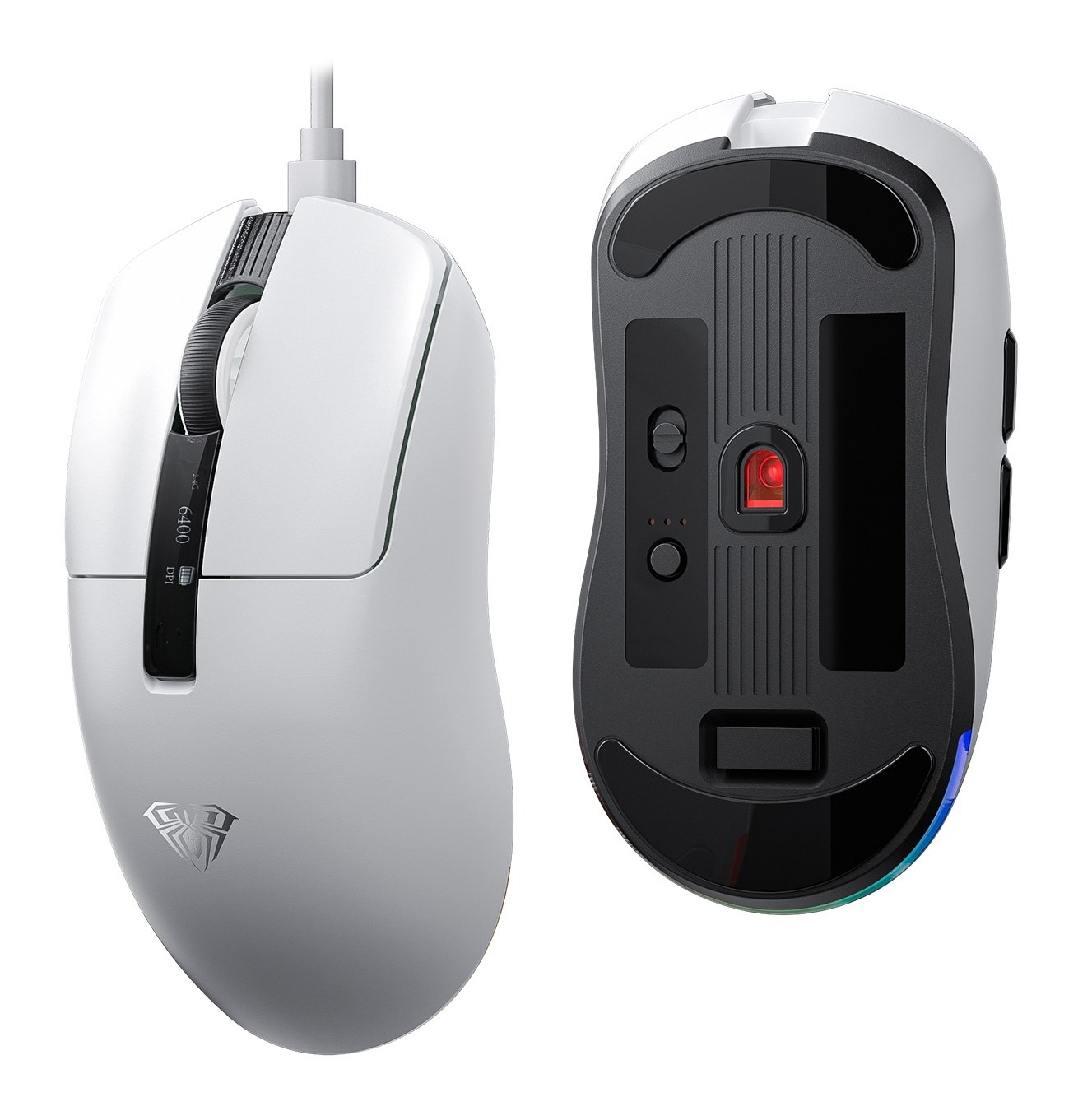 Компьютерная мышь AULA SC590 Pro, Белая