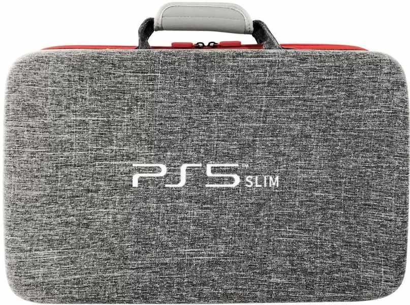 Сумка для консоли PS5 Slim (серый)
