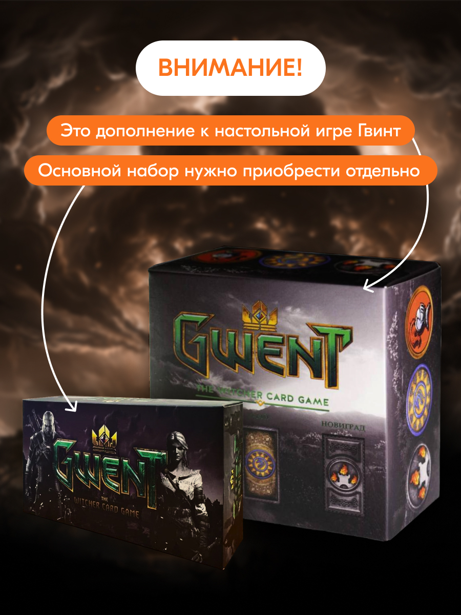Дополнение к Настольной Карточной Игре Гвинт (Gwent The Witcher Card Game)