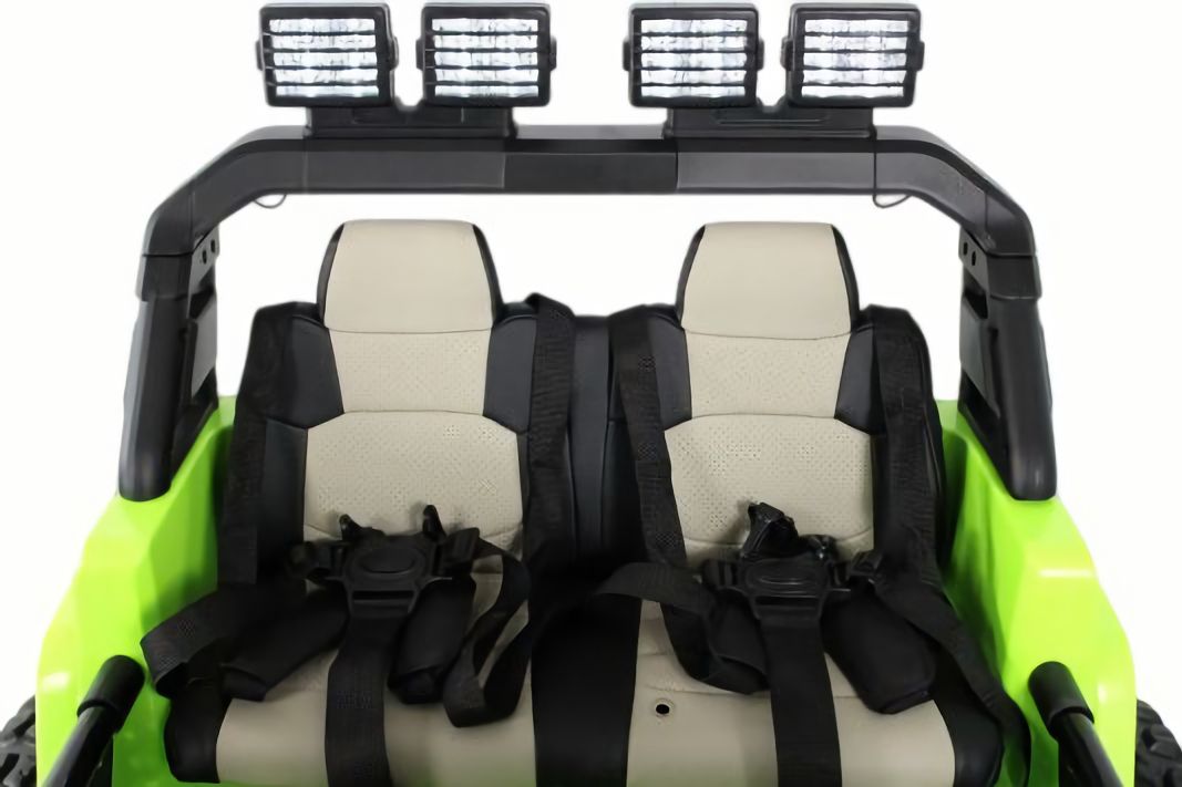 Детский электромобиль Jeep A222AA зеленый