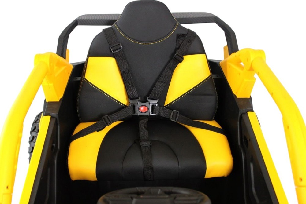 Детский электромобиль RiverToys (Z707ZZ) (желтый)