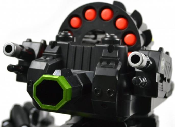 Радиоуправляемая модель CS Toys машина для дрифта (управление жестами, стреляет мягкими пулями) зелёная(PRON-368-GREEN)