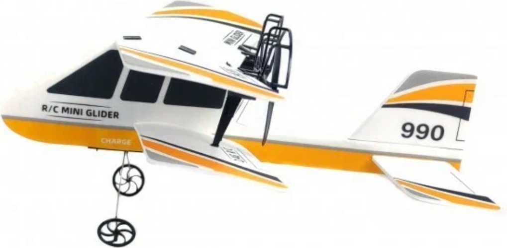 Радиоуправляемая модель CS Toys мини планер Mini Glider RTF (CS-990) Orange