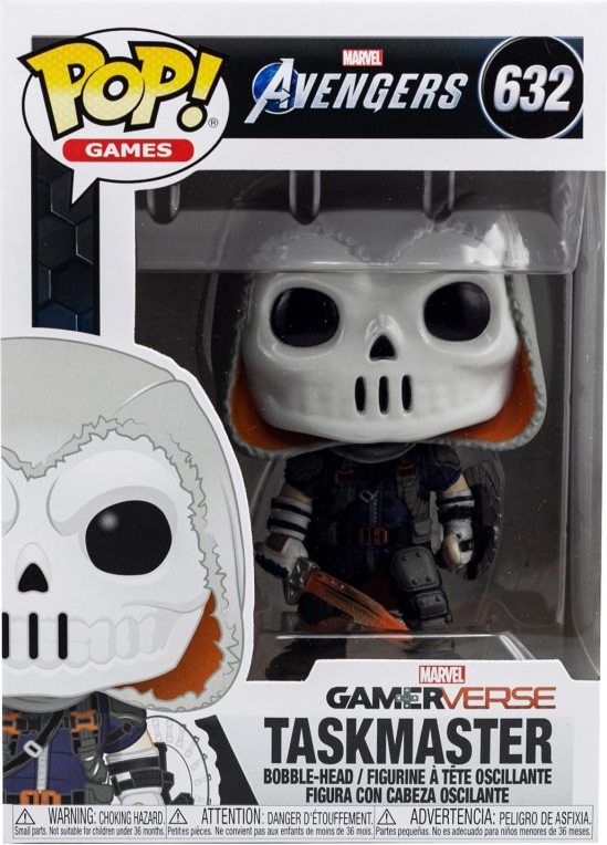 Фигурка Funko POP! Bobble: Marvel: Avengers Game: Taskmaster (47815)