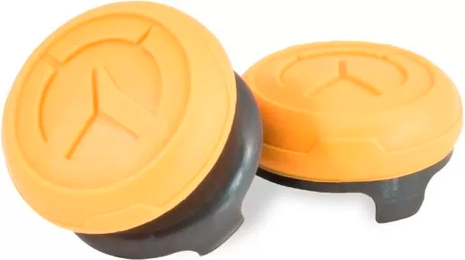 1 высокая + 1 низкая накладка на стики KontrolFreek Grips Overwatch Perfomance Thumbsticks для геймпада Microsoft XBOX One/Series (оранжевый)