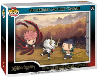 (EU) Фигурка Funko POP! Moment: Yuji Itadori, Aoi Todo, Hanami S1 (06)