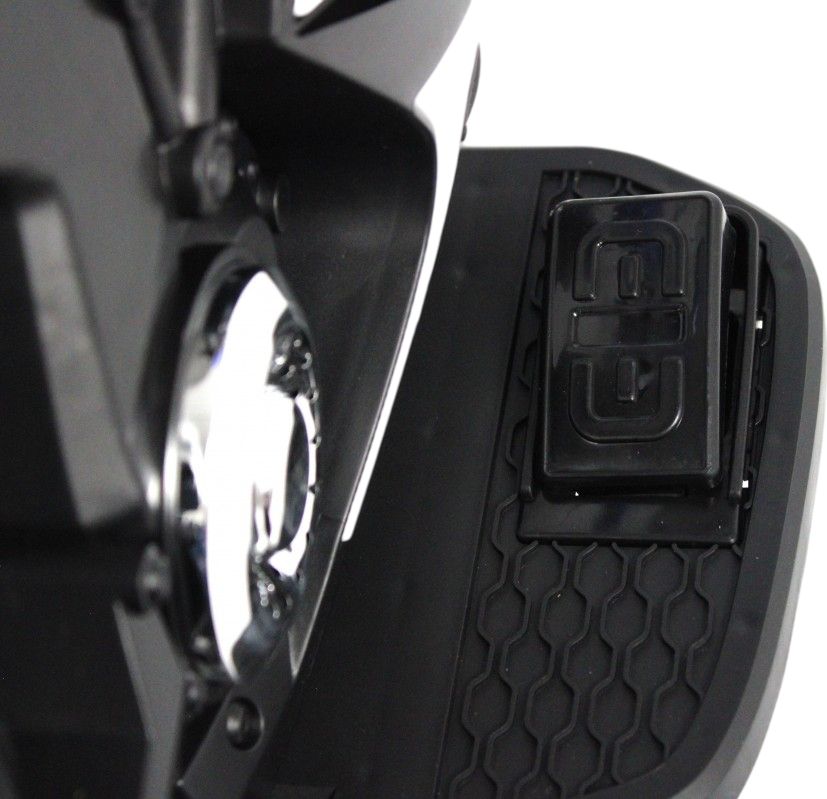 Детский электромотоцикл RiverToys K222AM синий