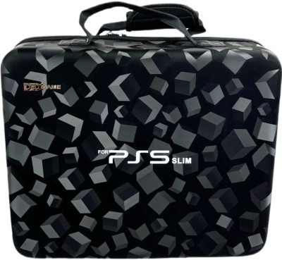 Сумка для консоли PS5 Slim Super Cube (черный)
